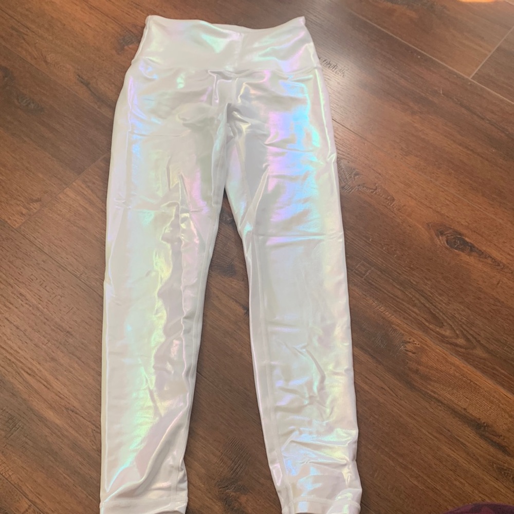 Iridescent zyia leggings